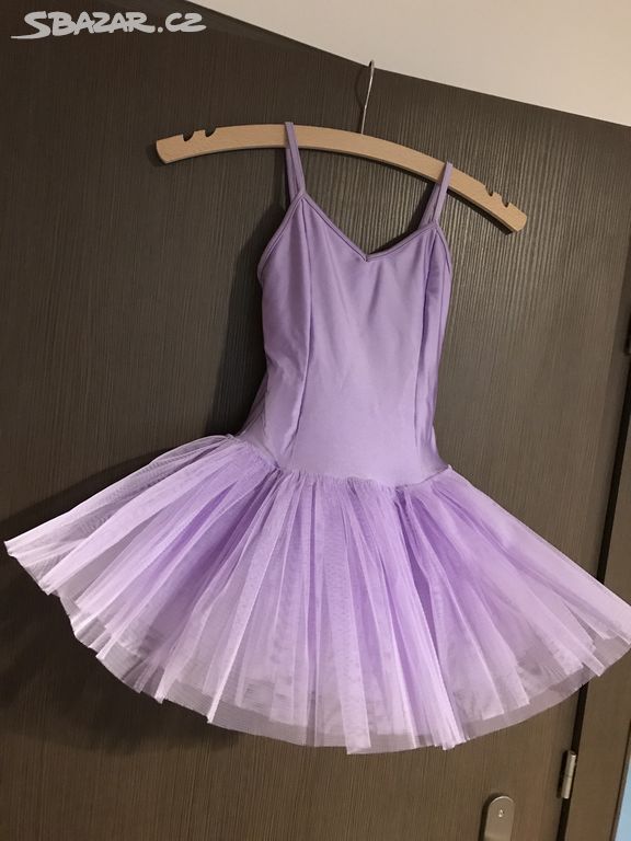 Baletní trikot s tutu sukní, vel. 7let