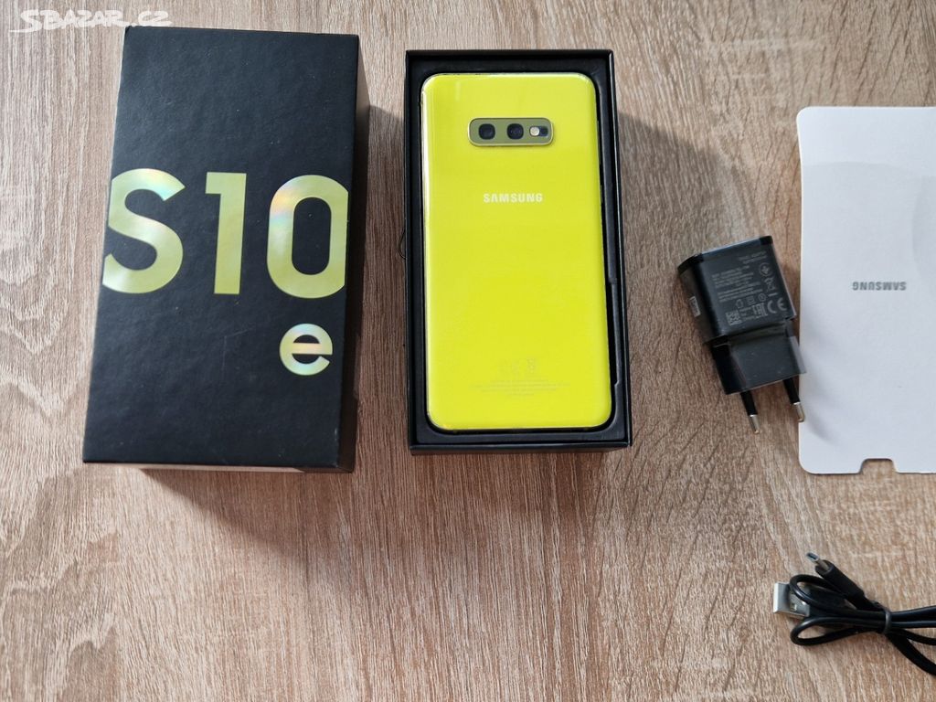 Samsung Galaxy S10e - žlutá