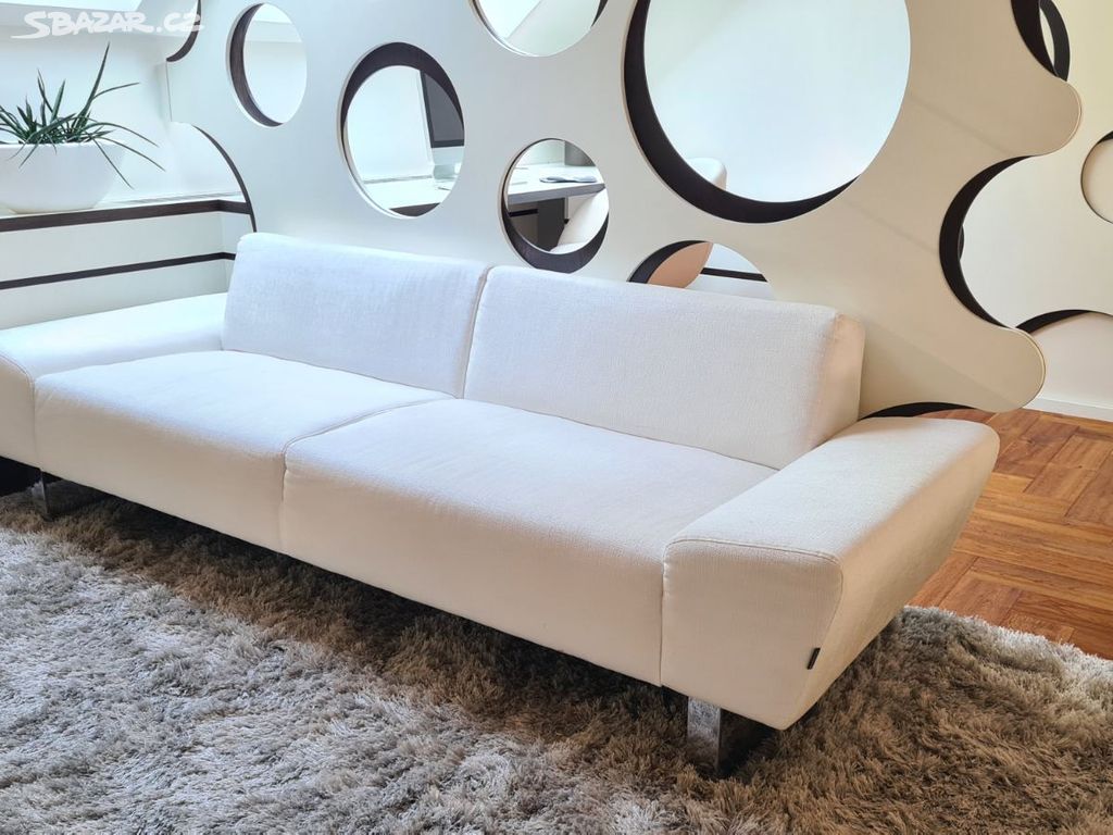 Krémová sofa Cremona, Furninova