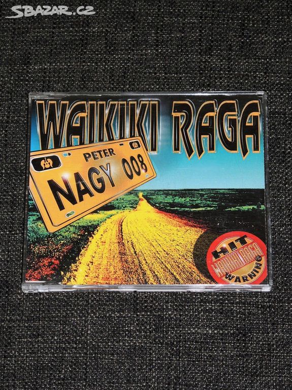 CD promo singl Peter Nagy - Waikiki Raga (1996).