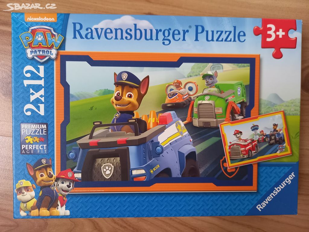 Prodám puzzle Paw Patrol.