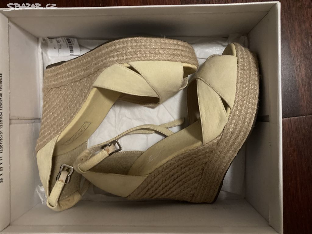 dámské semišové espadrilky zn. TopShop