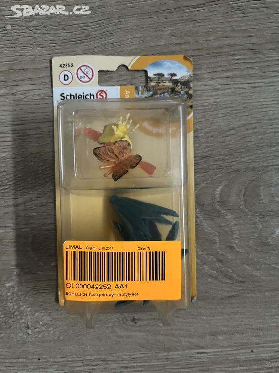 SCHLEICH Svět přírody - Motýlí set - NOVÝ.