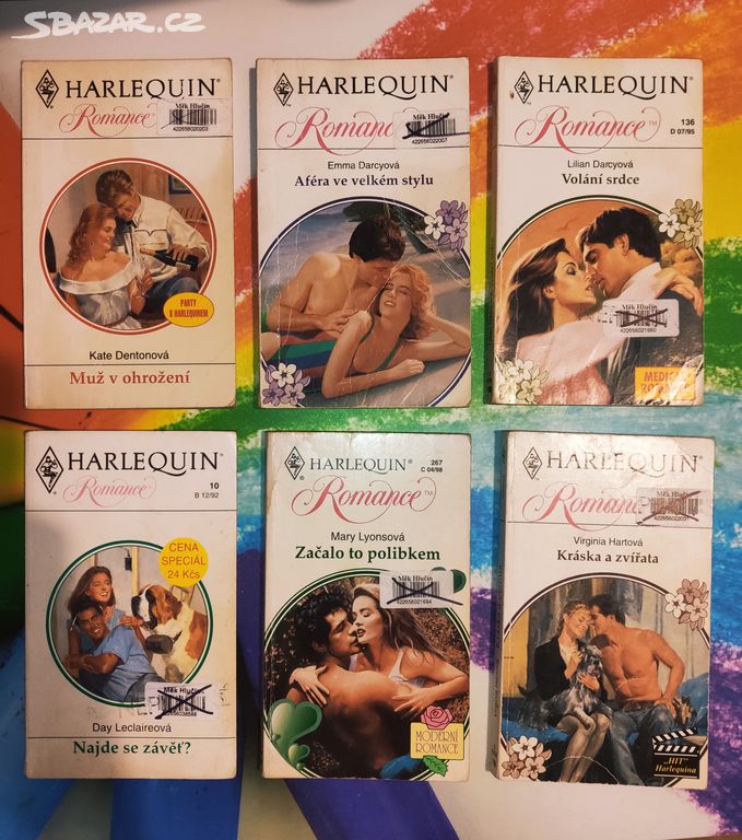 6x Harlequin Romance