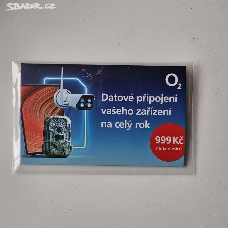 O2 datová karta 50GB / 999Kč / rok