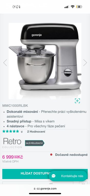 Prodám kuchyňský robot