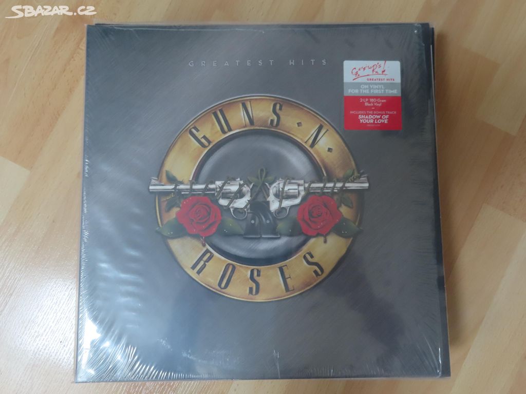 guns roses 2lp vinyl nový zapečetený / kss ac dc