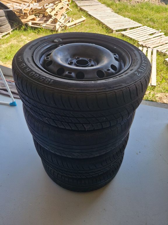 Plechové disky 15" 5x100