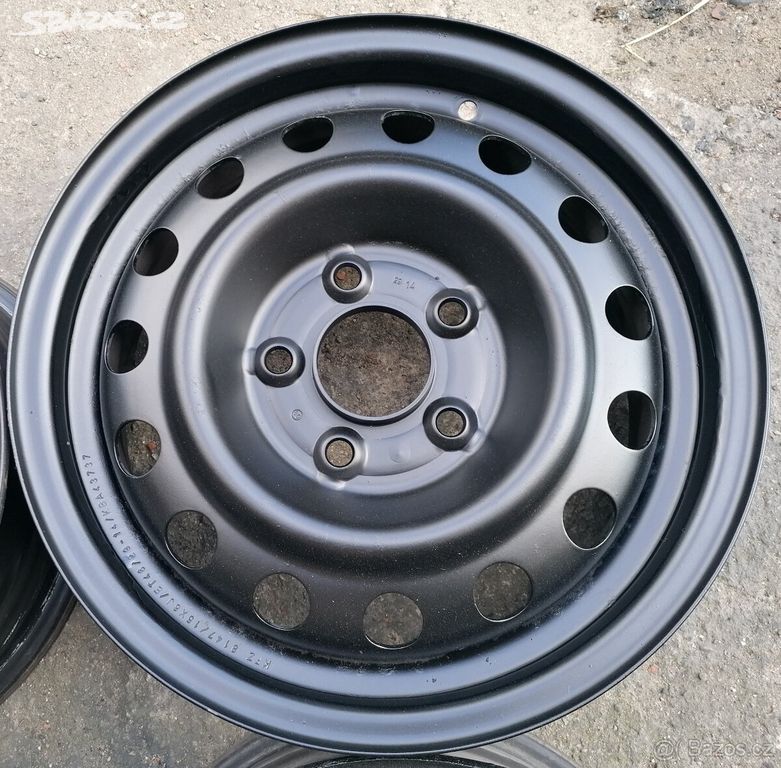 Plechové disky 15" 5X114,3 ET46 47 48 Kia Hyunday