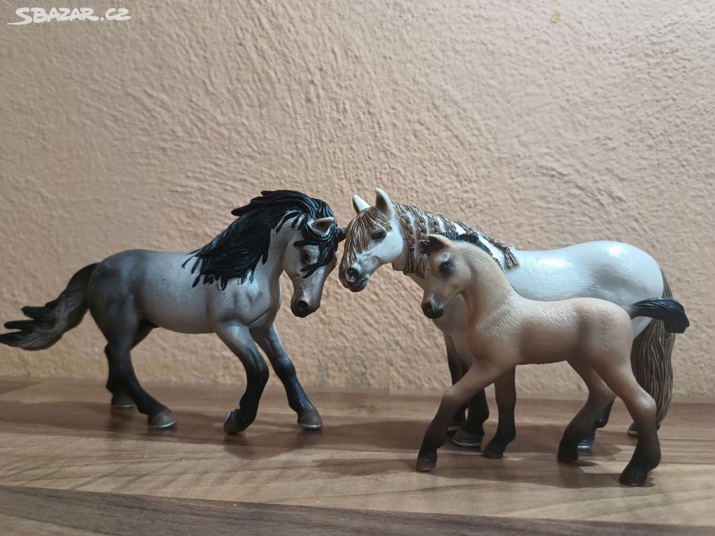 Schleich andaluská klisna a hříbě