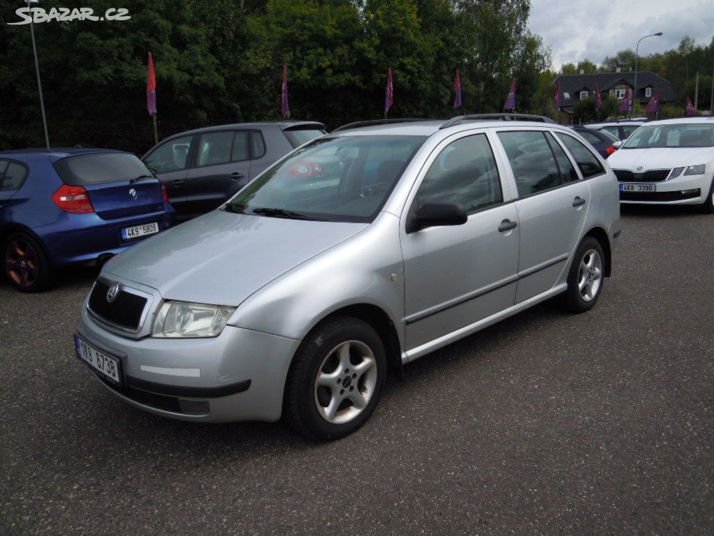 Škoda Fabia combi 1.4i16V 75koní r.v.9/2002 -