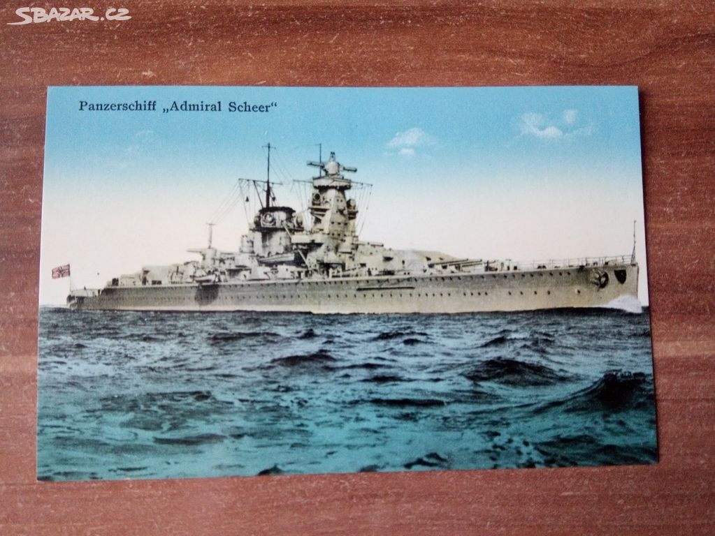 Německo, Kriegsmarine, Admiral Scheer