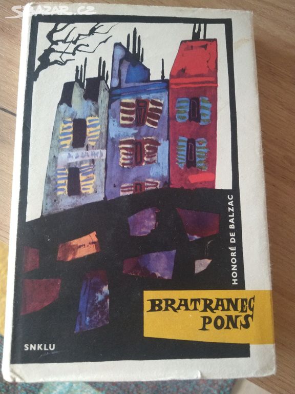 Kniha román Brantranec Pons. BALZAC.