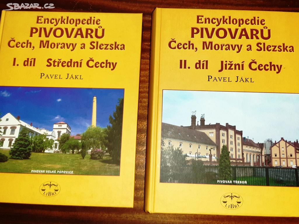 encyklopedie pivovarů Čech, Moravy ..-I. a II.díl
