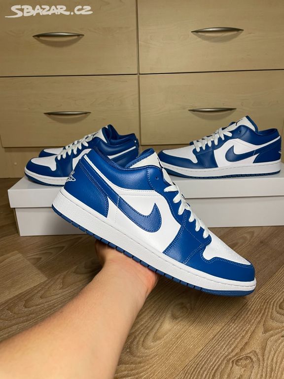 Air Jordan 1 Low Marina Blue - Zlín - Sbazar.cz