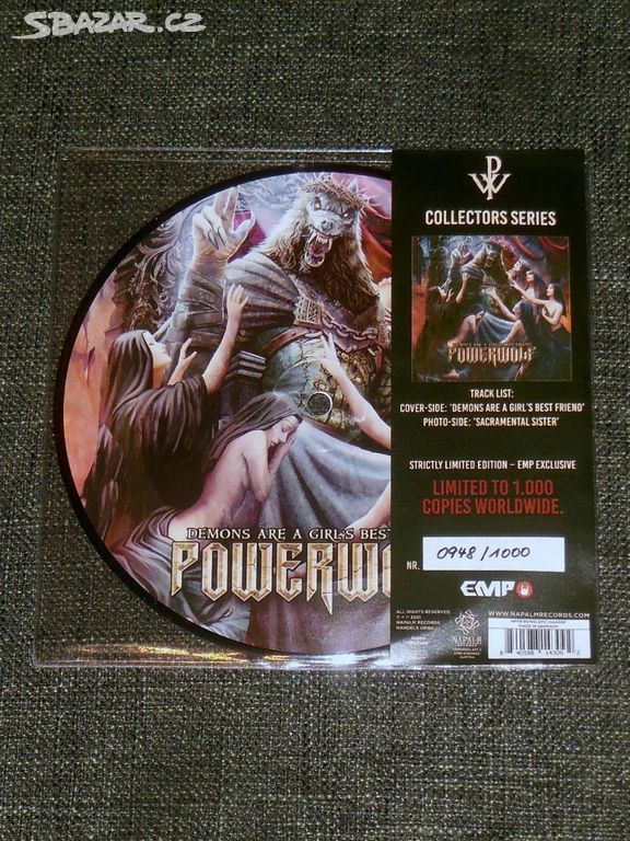 7" picture vinyl Powerwolf - Demons Are A Girl's..