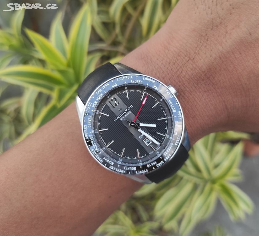 Hamilton model Broadway GMT orig. hodinky NOV Zl n Sbazar.cz