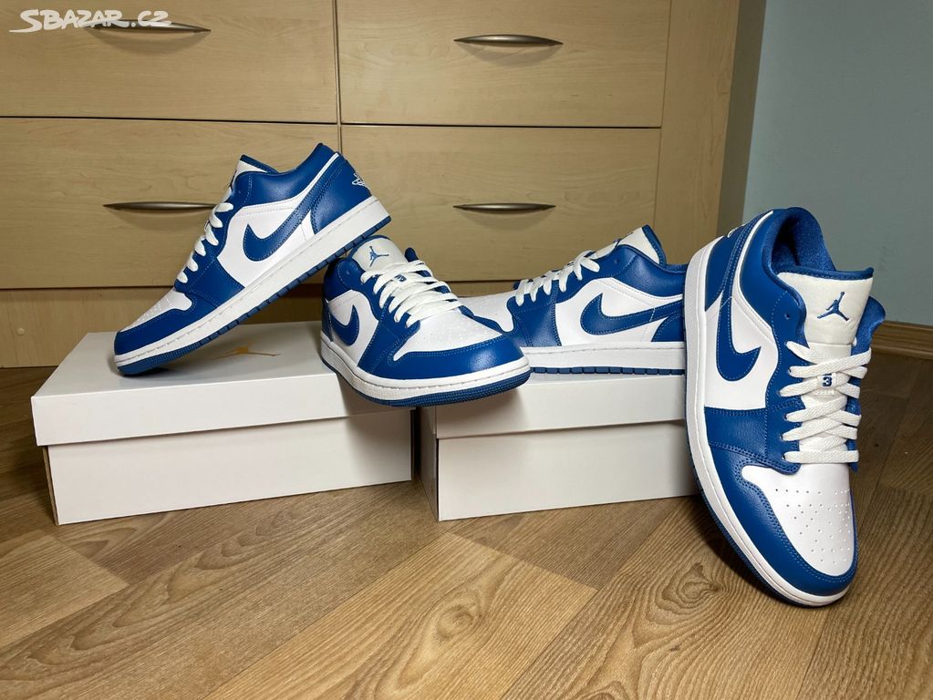 Air Jordan 1 Low Marina Blue - Zlín - Sbazar.cz