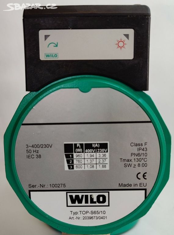 WILO 65/15, 400 V