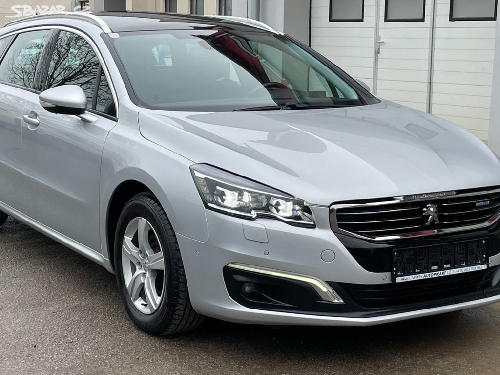 Peugeot 508 kombi,1,6HDI 88kW,automat,navi,panoram