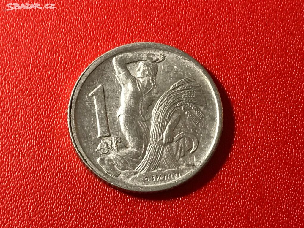 Mince 1 koruna 1952 - ČSR