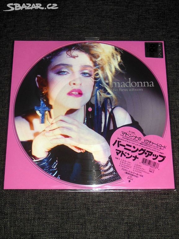 LP picture vinyl Madonna - The First Album (1983).