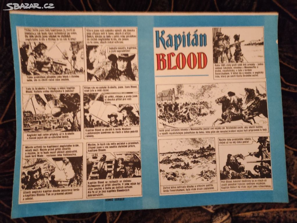 komiks z ABC - kapitán Blood (A5)