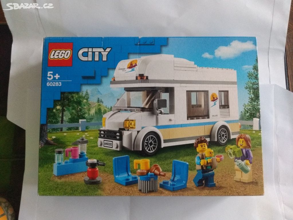 Nové Holliday lego city rodinné auto Caravan 190