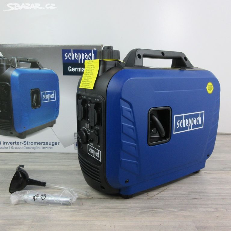 Scheppach Inverter-Stromerzeuger SG 2500 i (2.000 W, Tankvolumen: 4,1 l, 3  PS)