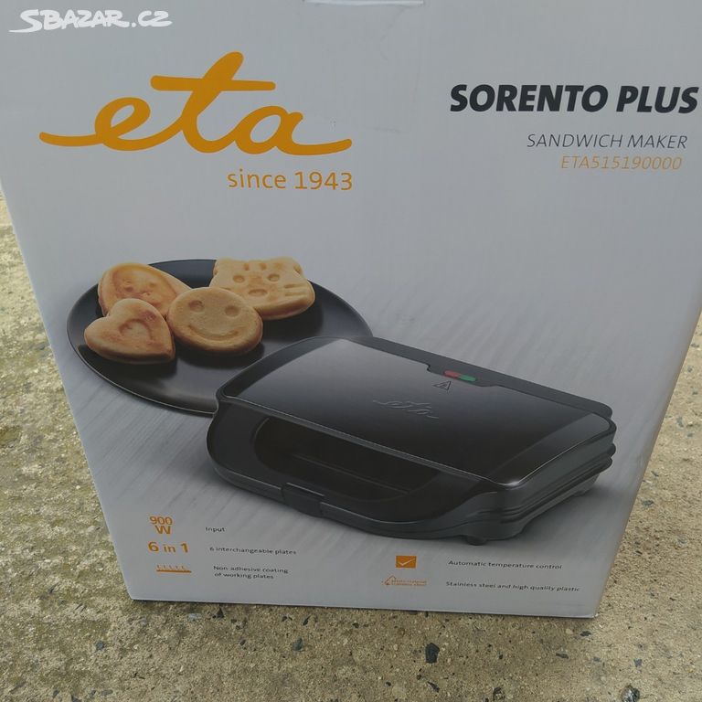 Sendvičovač ETA Sorento Plus