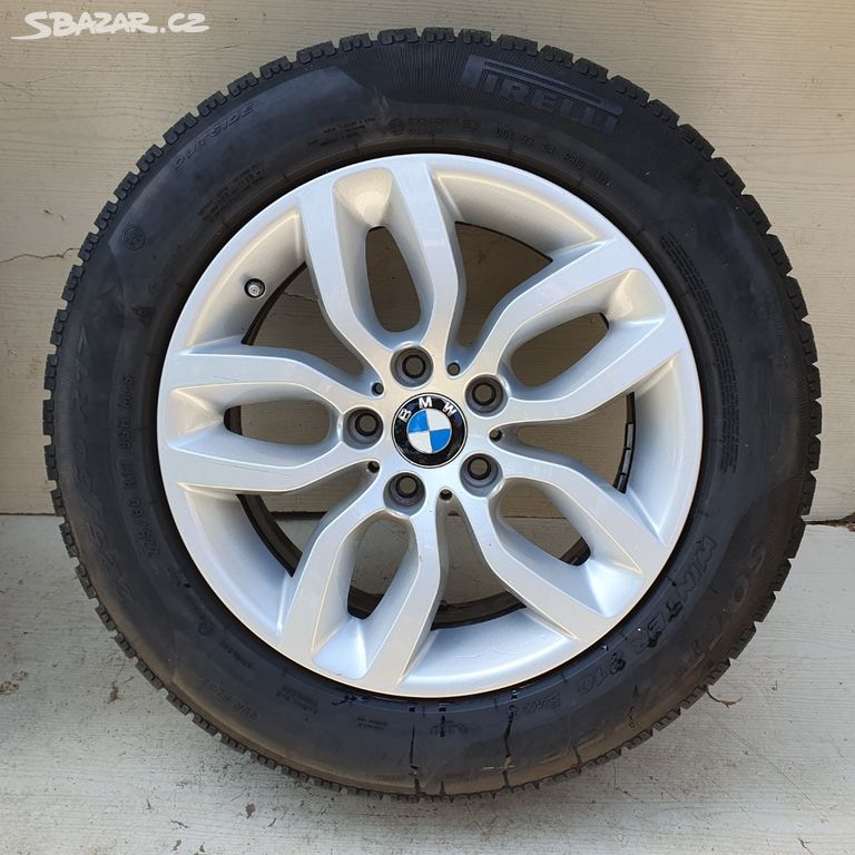 Alu kola BMW X3 F25 17" 5x120,zimní Pirelli 225/60