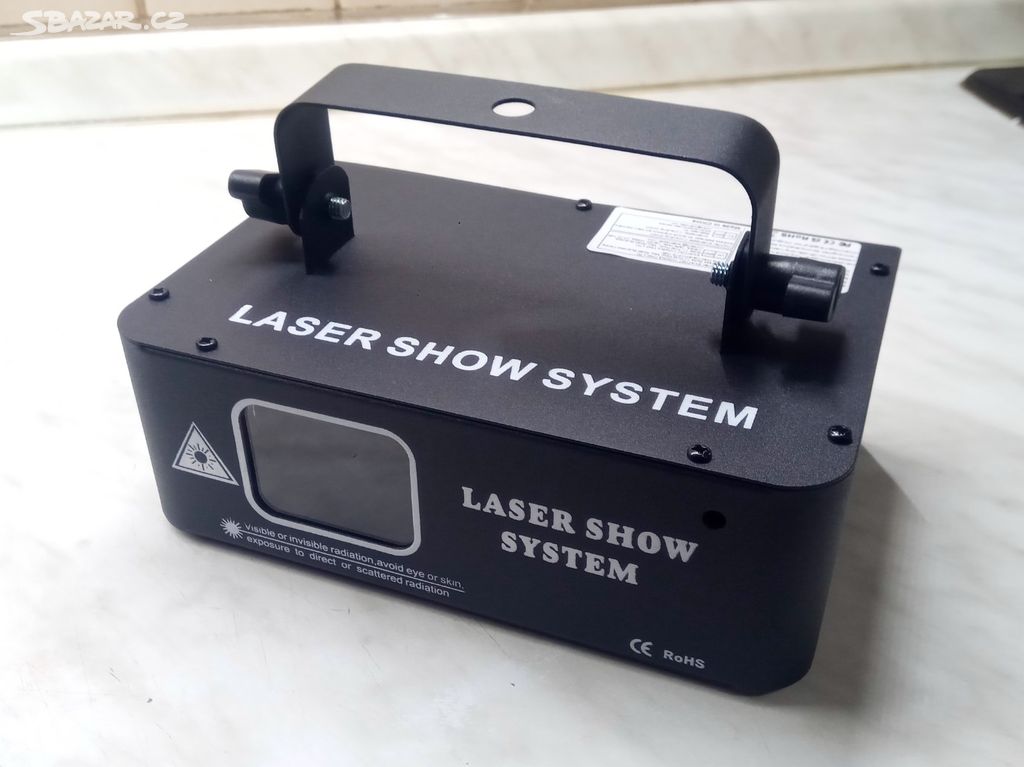 RGB laser - 600mW - nové