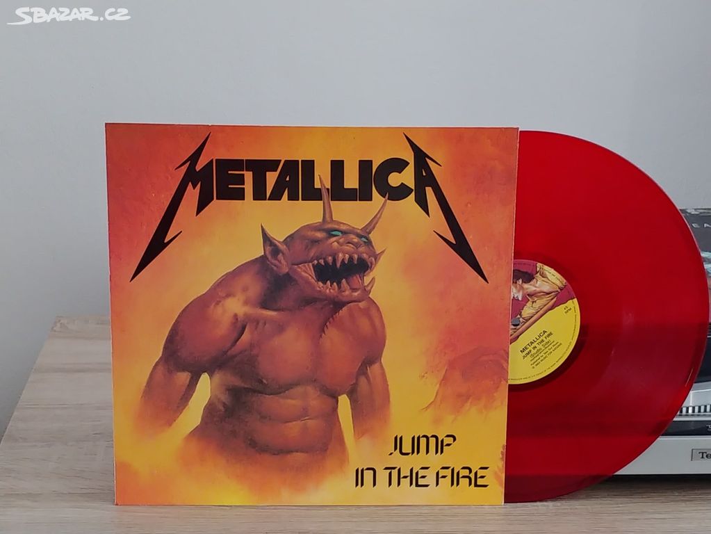 LP Metallica - Jump In The Fire / Red