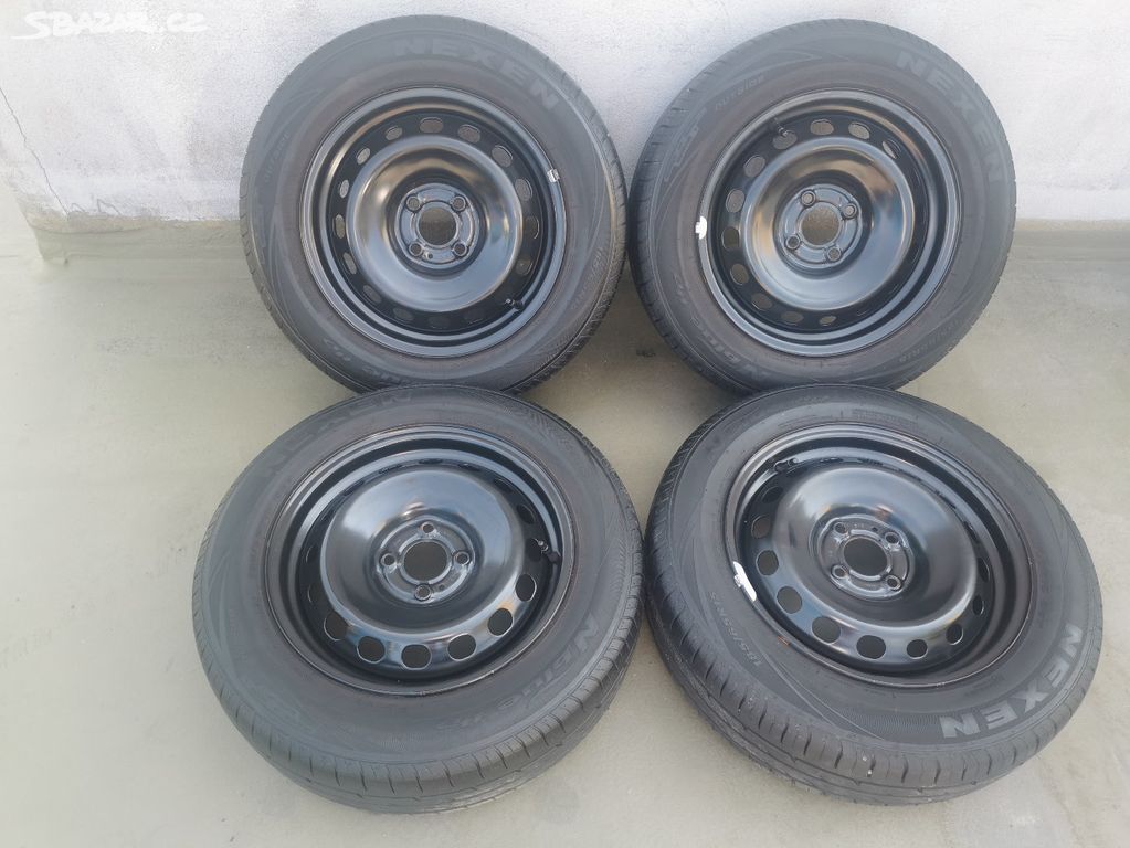 185/65R15 letní dacia logan, clio 6x15 4x100 ET40