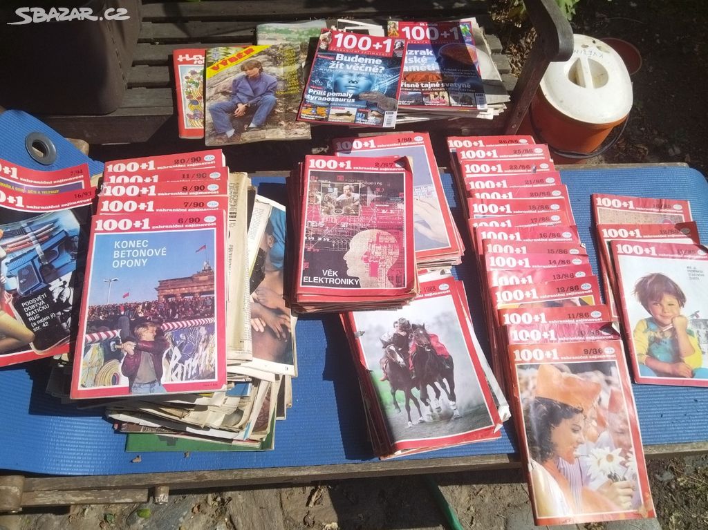 Retro časopisy 100+1 předrevoluční od roku 1985