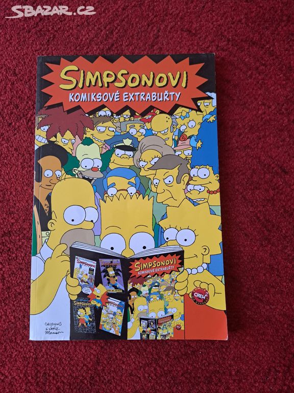 Simpsonovi Komiksové extrabuřty vc.posty 220kc