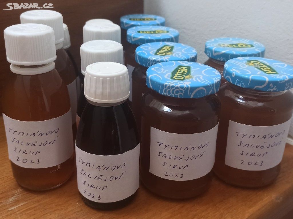 Šalvějovo tymiánová medicína- sirup