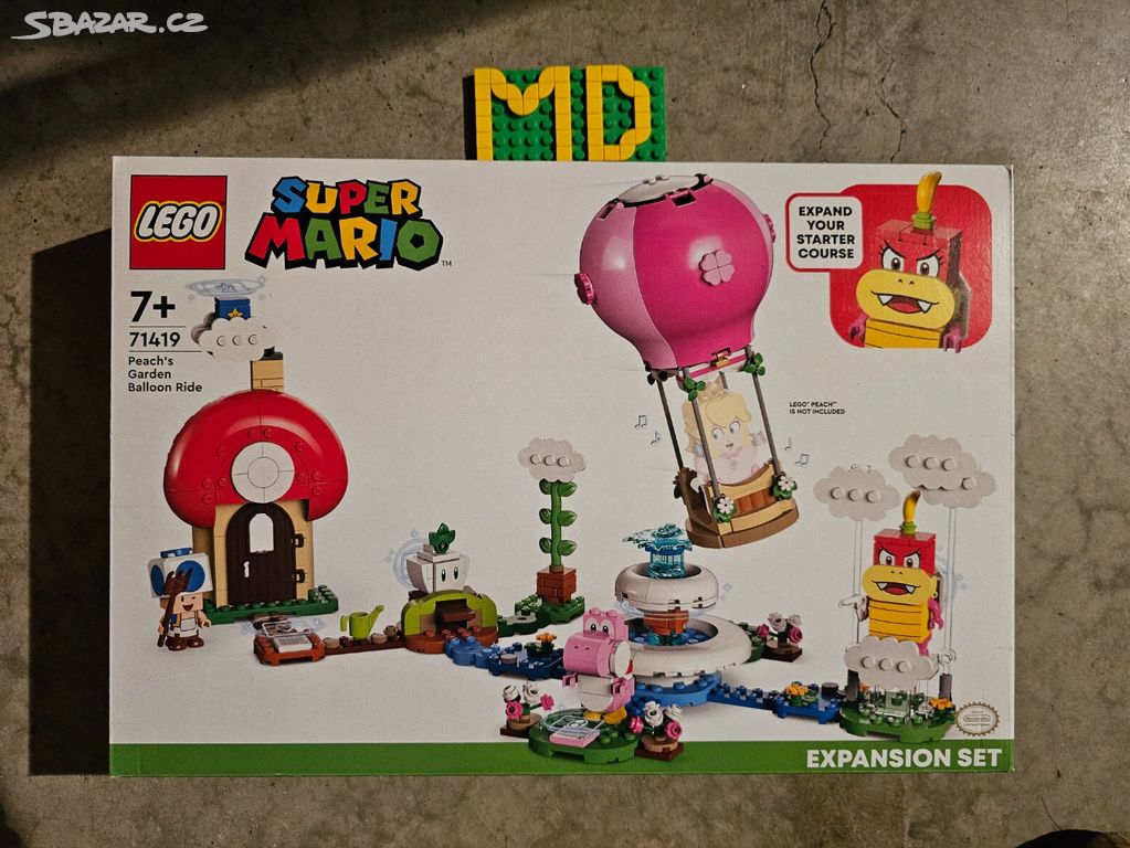 LEGO 71419 Peach a let balónem  rozšiřující set