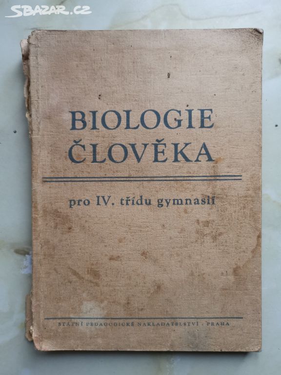 Biologie člověka, 2 vydání rok 1953