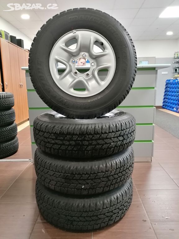 Nová sada Toyota Land Cruiser 245/75 R17 5x150 4ks