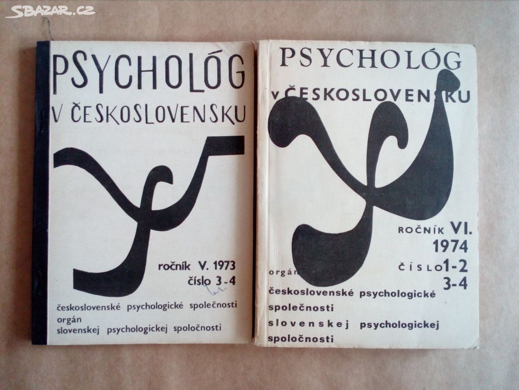 Psychológ v Československu - 2 x ročenka