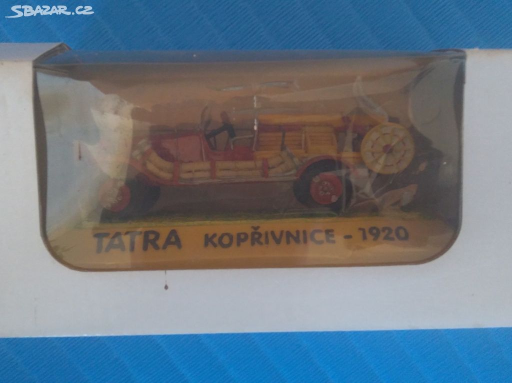 stacionární model Tatra Kopřivnice 1920_hasiči
