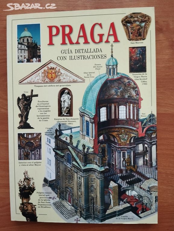Praga - guía detallada con ilustraciones aj. knihy