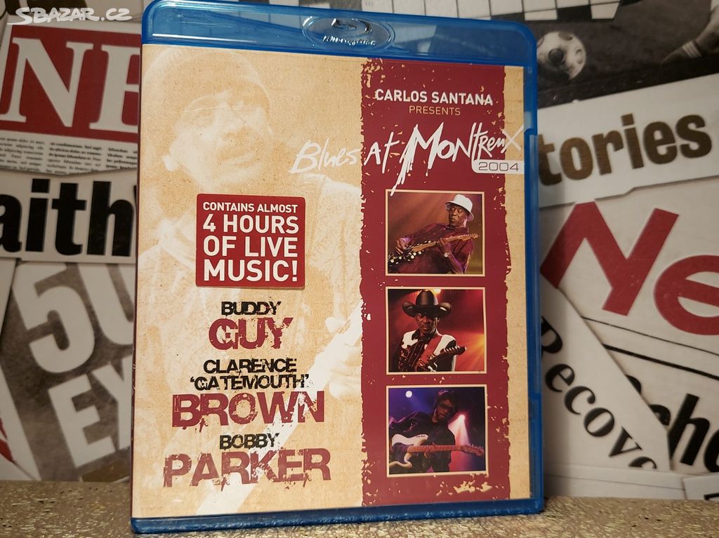 Carlos Santana - Blues At Montreux 2004 na Blu-ray