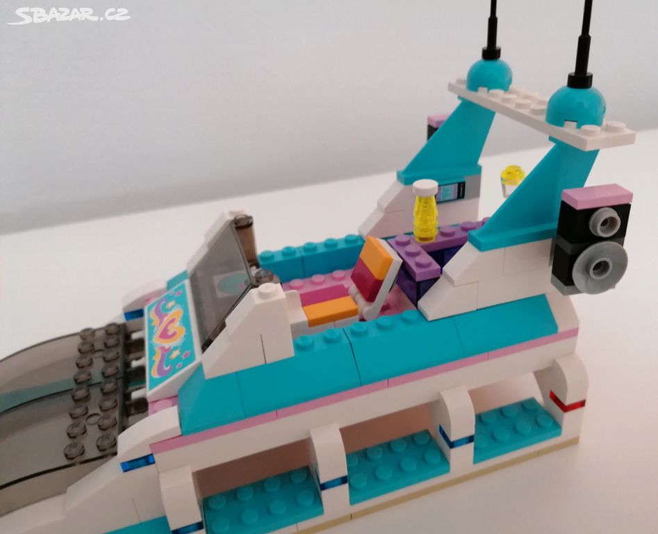 Lego friends 41015 velká loď a člun, návody jachta