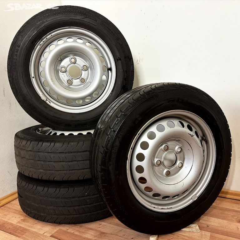 VW T5/T6/T6.1 5x120 R16 ET51+LETNÍ 205/65R16C 8mm