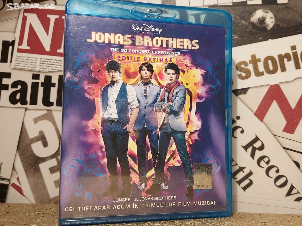 Jonas Brothers - The 3D Concert Live Blu-ray + DVD