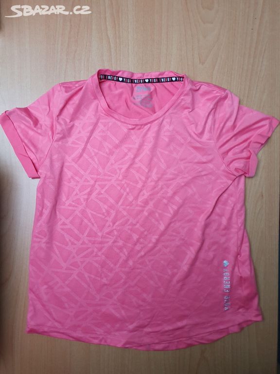 Dívčí funkční tričko Crivit 146/152 růžové