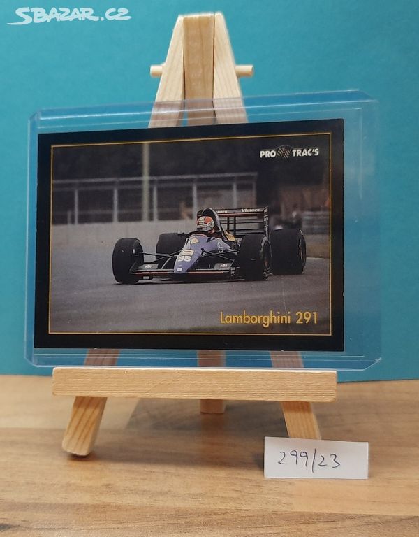 Formule 1 * LAMBORGHINI 291 z roku 1991 (299/23)