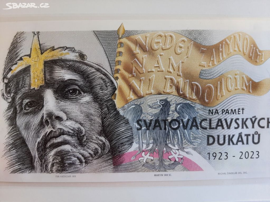 Pamětní bankovka Svatováclavských Dukátů